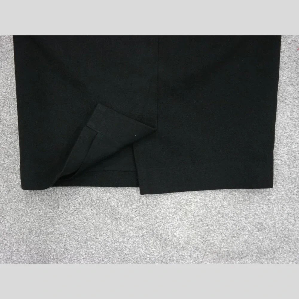 Loft Petite, 00P, High Waisted, Above the Knee, Black, Pencil Skirt - Picture 4 of 4